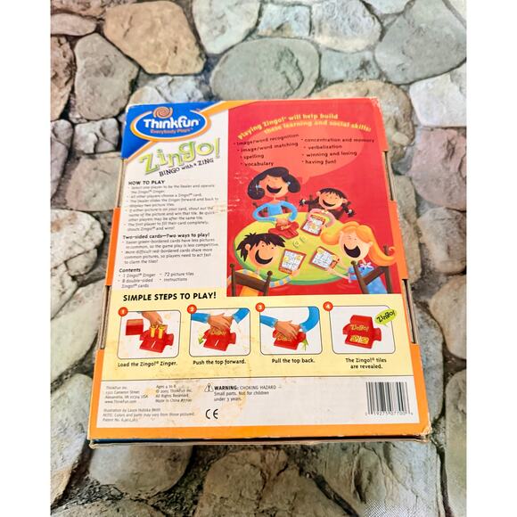 2 KIDS GAMES-ZINGO & PIE IN FACE - Picture 5 of 8